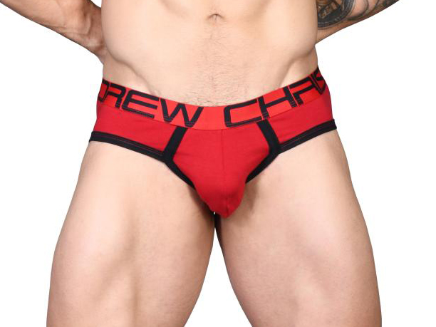 Slipy ANDREW CHRISTIAN s Pushup kapsou Show-It Red2